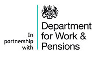 in partnership with Department for Work & Pensions